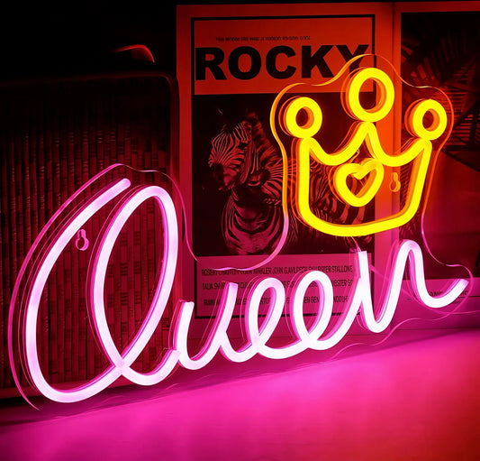 π3D Queen Neon Sign