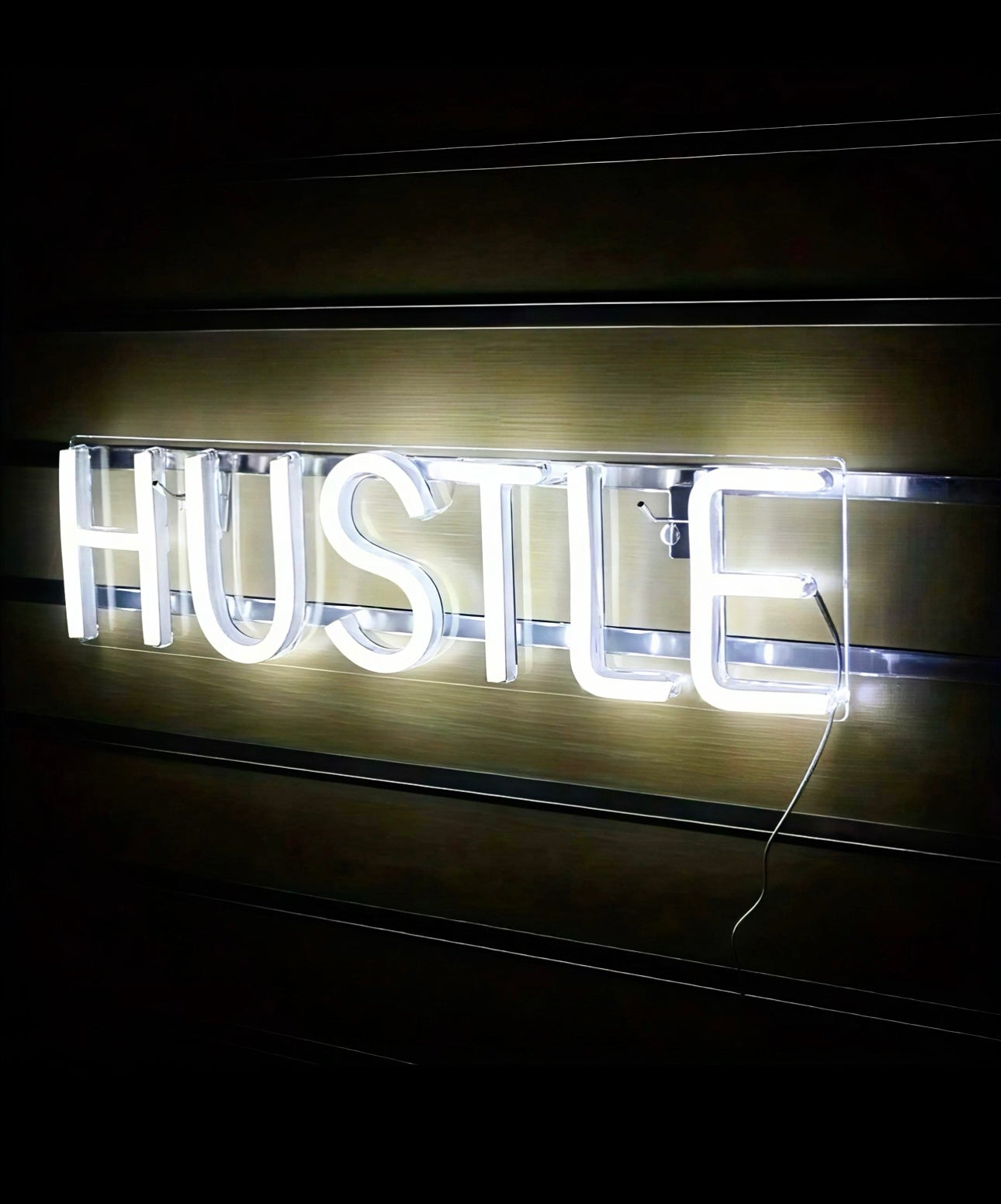 đź’°3D Hustle Neon Sign