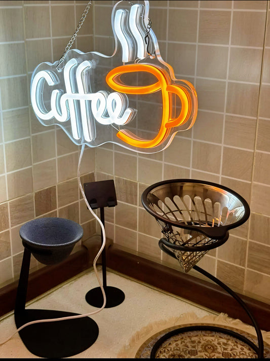 βοΈ3D Coffee Cup Neon Lamp