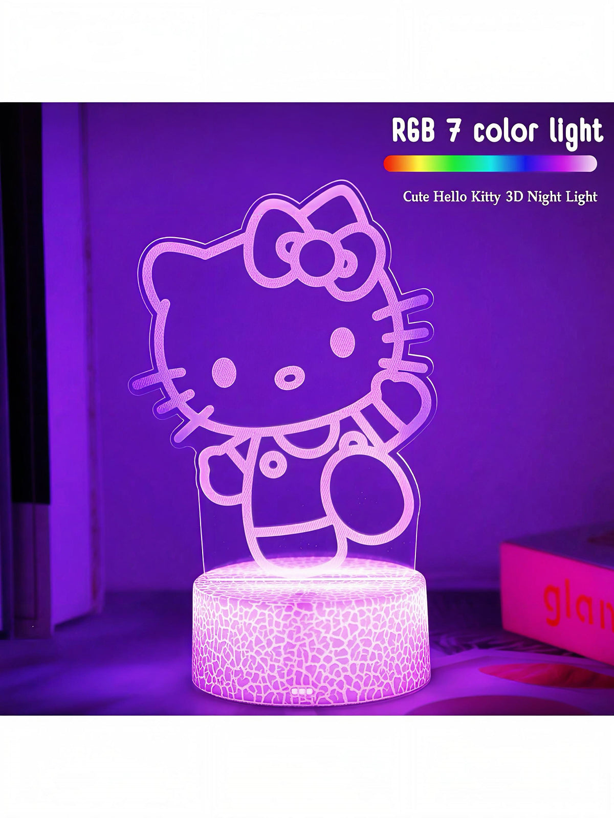 ๐ธ3D Hello Kitty Lamp