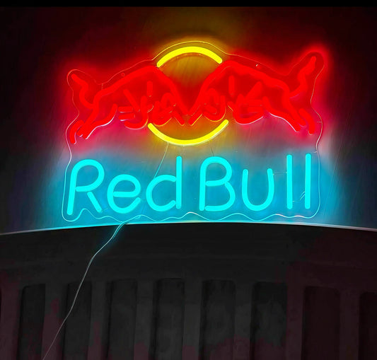 π3D Red Bull Neon Sign